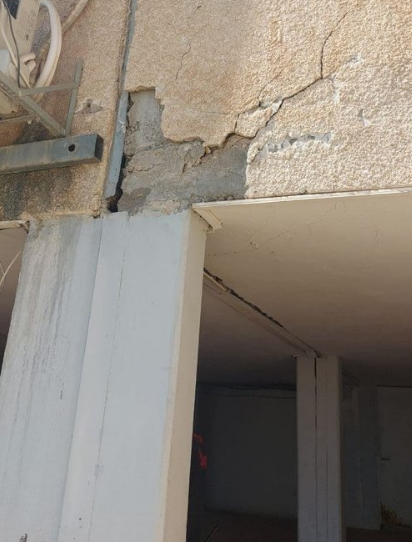 بعد إنهيار مبنى في حولون .. إخلاء مبنى في طبريا خشية سقوطه